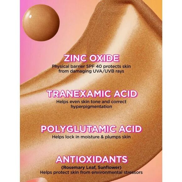 BeautyBio - NWTIB - Bronzing Blendrops Broad Spectrum SPF 40. 1 fl. oz. - Picture 11 of 13